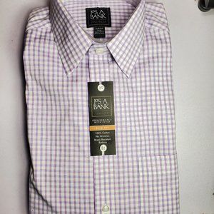 New Jos A. Bank Traveler Shirt Slim Fit